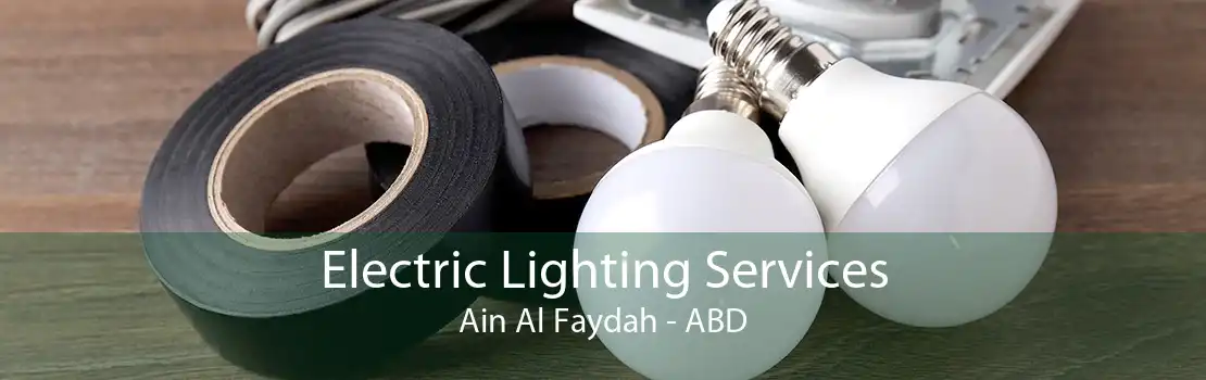 Electric Lighting Services Ain Al Faydah - ABD