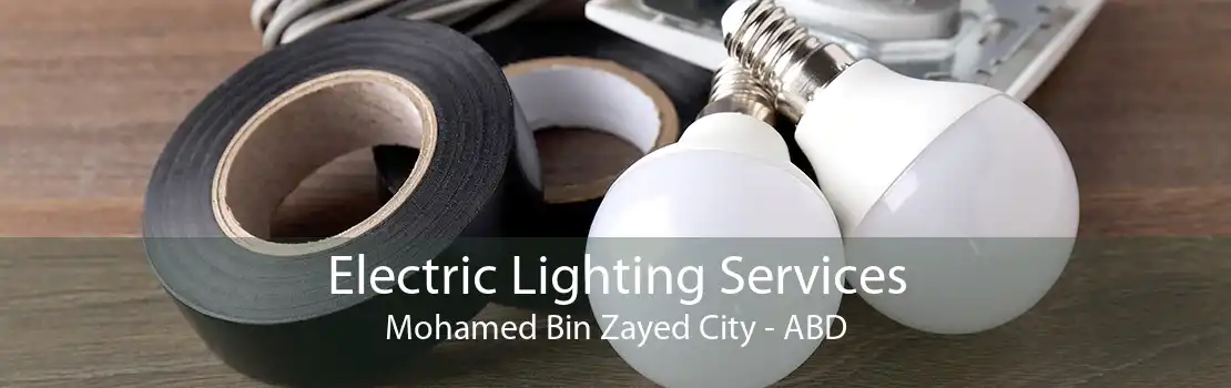 Electric Lighting Services Mohamed Bin Zayed City - ABD