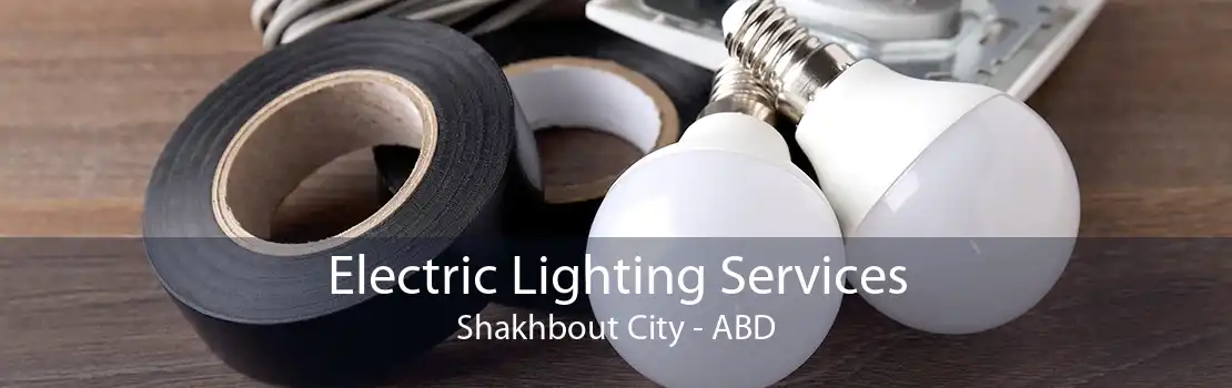 Electric Lighting Services Shakhbout City - ABD