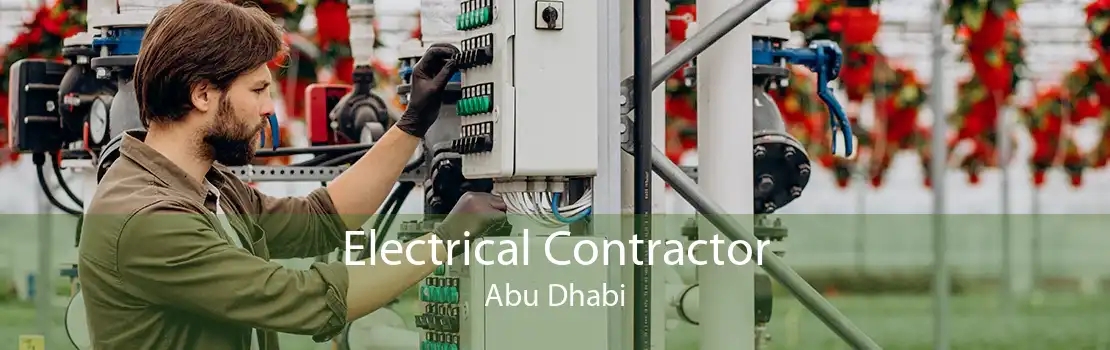 Electrical Contractor Abu Dhabi