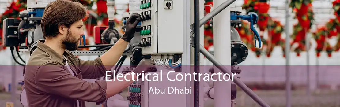 Electrical Contractor Abu Dhabi