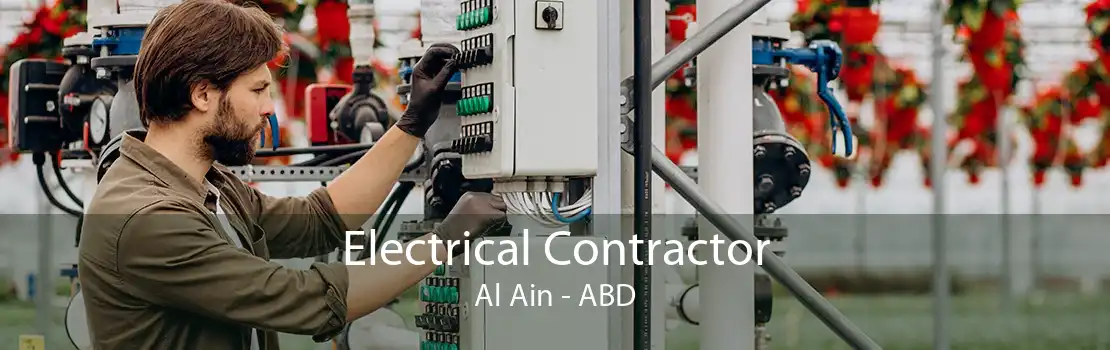Electrical Contractor Al Ain - ABD