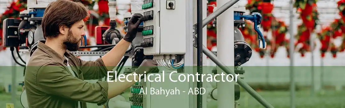 Electrical Contractor Al Bahyah - ABD