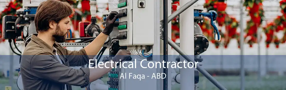 Electrical Contractor Al Faqa - ABD