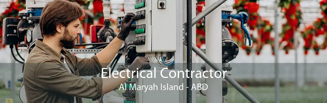 Electrical Contractor Al Maryah Island - ABD