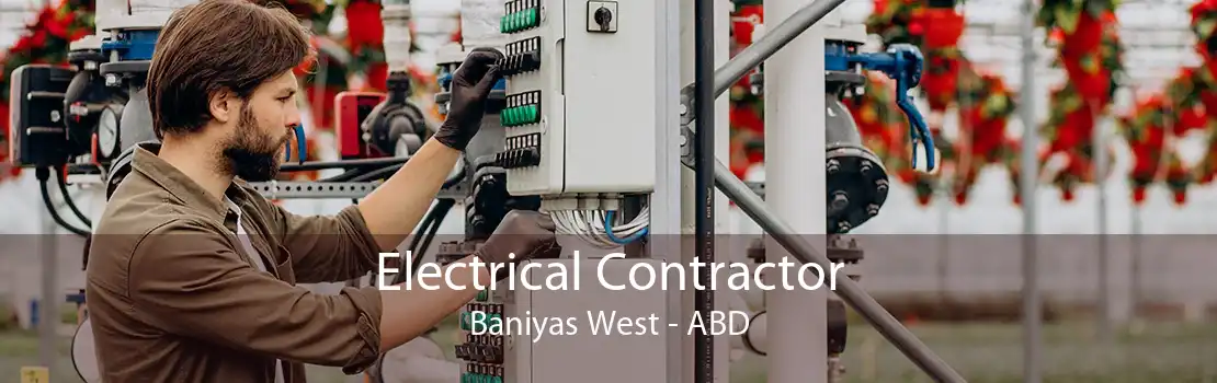 Electrical Contractor Baniyas West - ABD