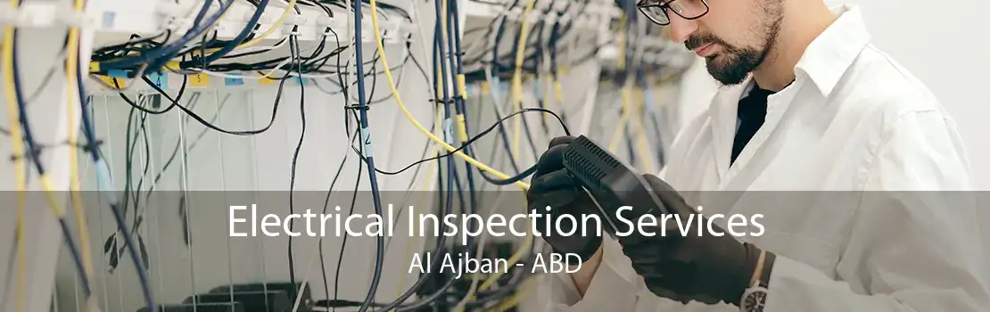 Electrical Inspection Services Al Ajban - ABD
