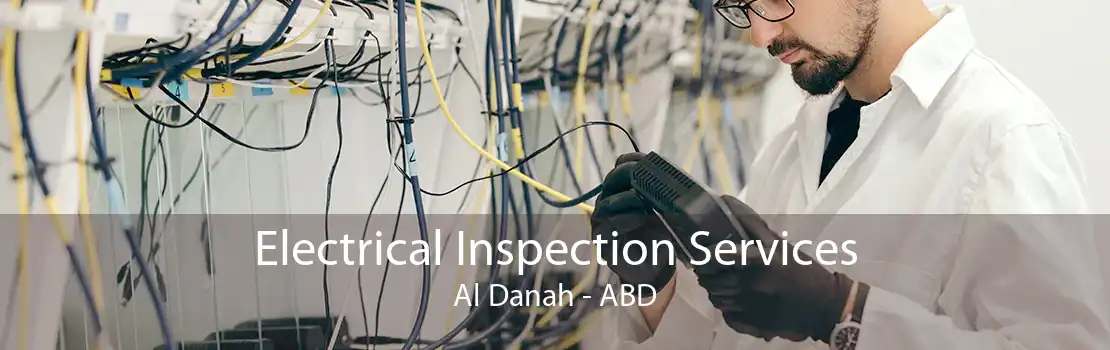 Electrical Inspection Services Al Danah - ABD