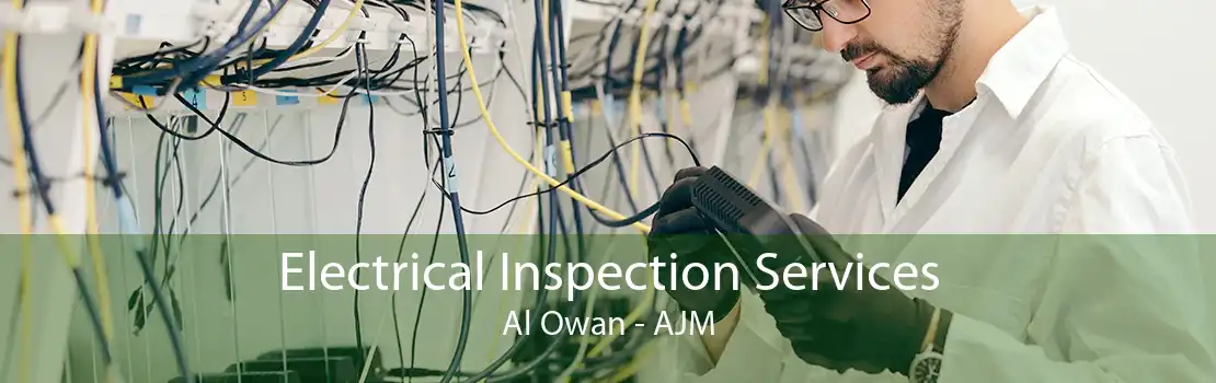 Electrical Inspection Services Al Owan - AJM