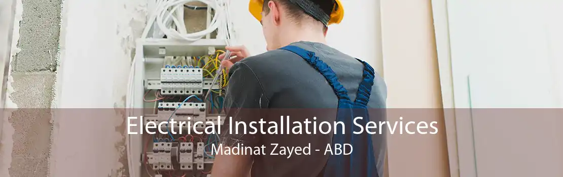 Electrical Installation Services Madinat Zayed - ABD