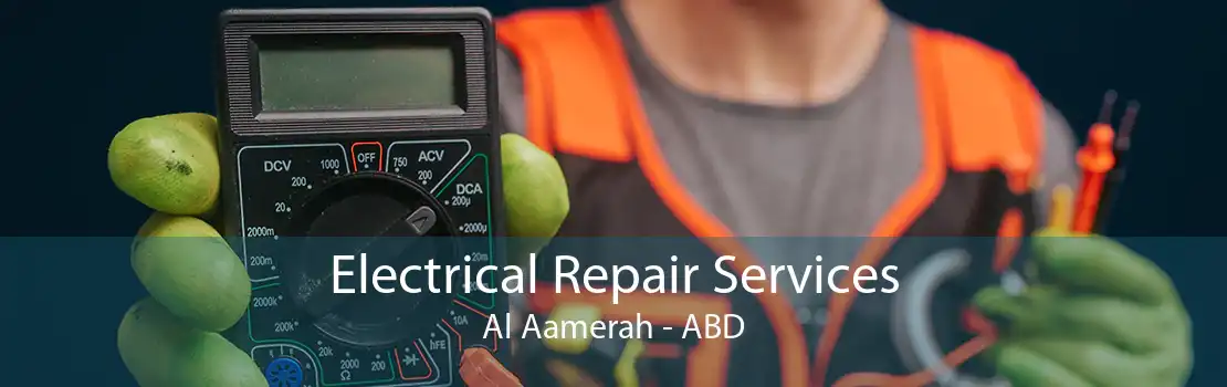 Electrical Repair Services Al Aamerah - ABD