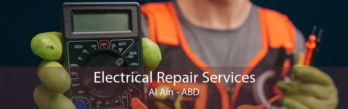 Electrical Repair Services Al Ain - ABD