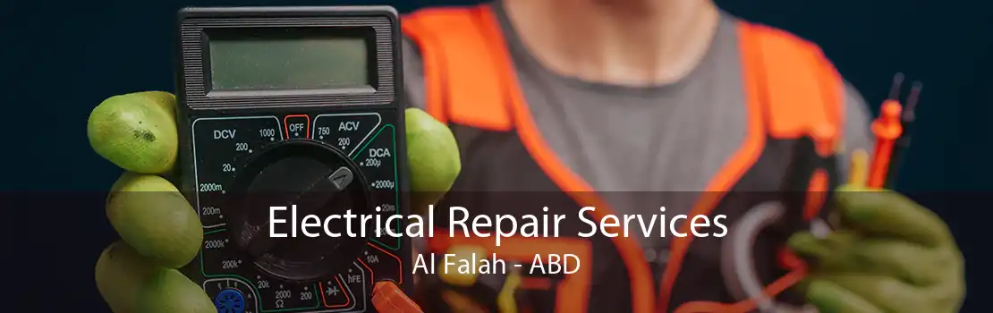 Electrical Repair Services Al Falah - ABD