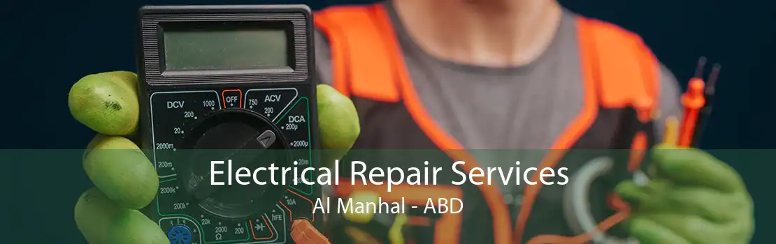 Electrical Repair Services Al Manhal - ABD