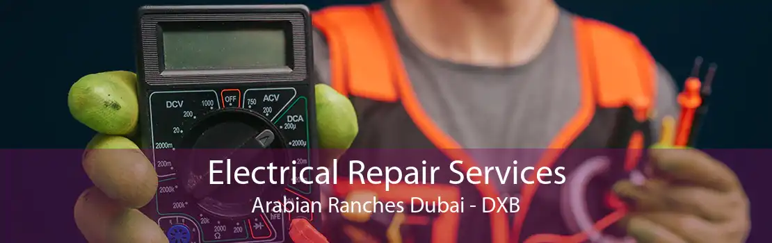 Electrical Repair Services Arabian Ranches Dubai - DXB