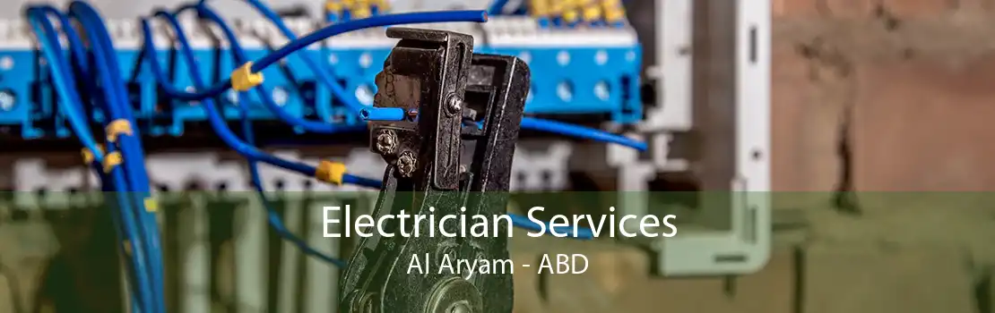 Electrician Services Al Aryam - ABD