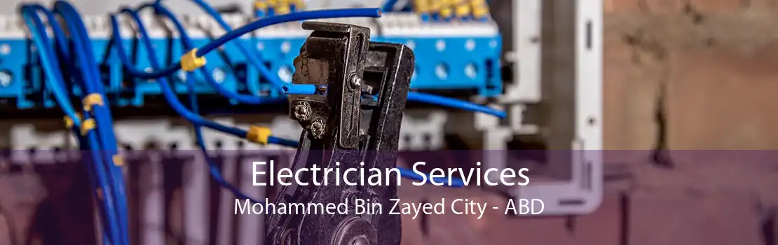 Electrician Services Mohammed Bin Zayed City - ABD