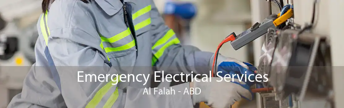 Emergency Electrical Services Al Falah - ABD