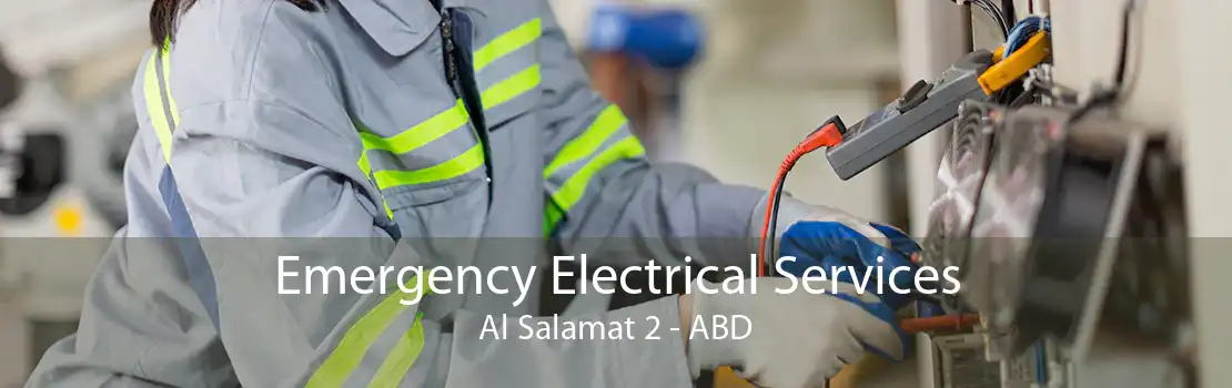Emergency Electrical Services Al Salamat 2 - ABD