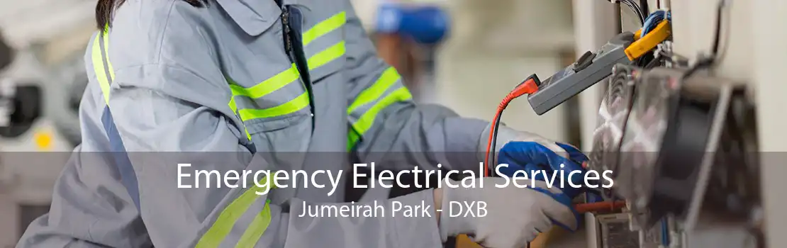 Emergency Electrical Services Jumeirah Park - DXB