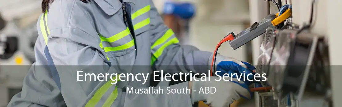 Emergency Electrical Services Musaffah South - ABD