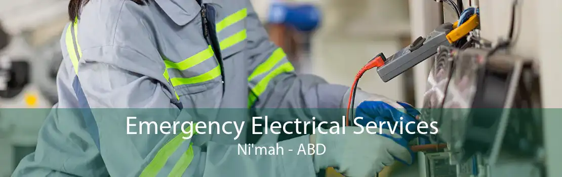 Emergency Electrical Services Ni'mah - ABD