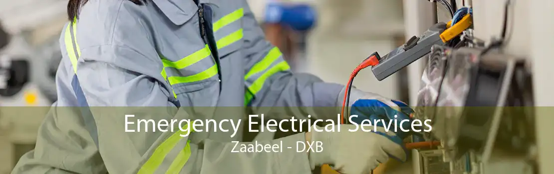 Emergency Electrical Services Zaabeel - DXB